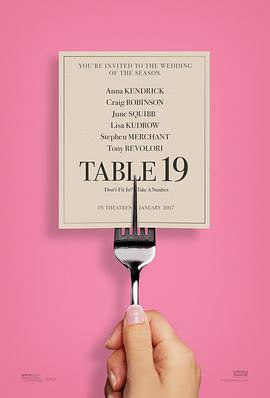 婚宴桌牌19号 Table 19