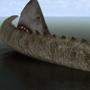 巨鲨大战食人鳄